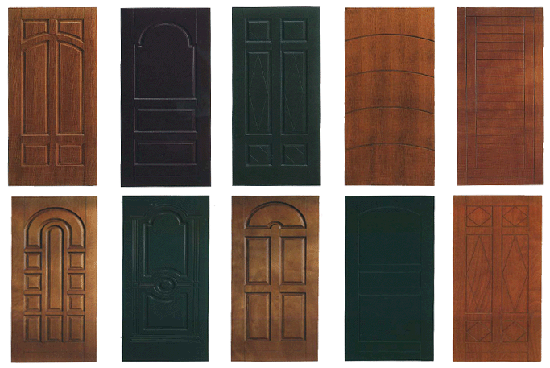 Alcuni esempi di pannelli di rivestimento per porte blindate
